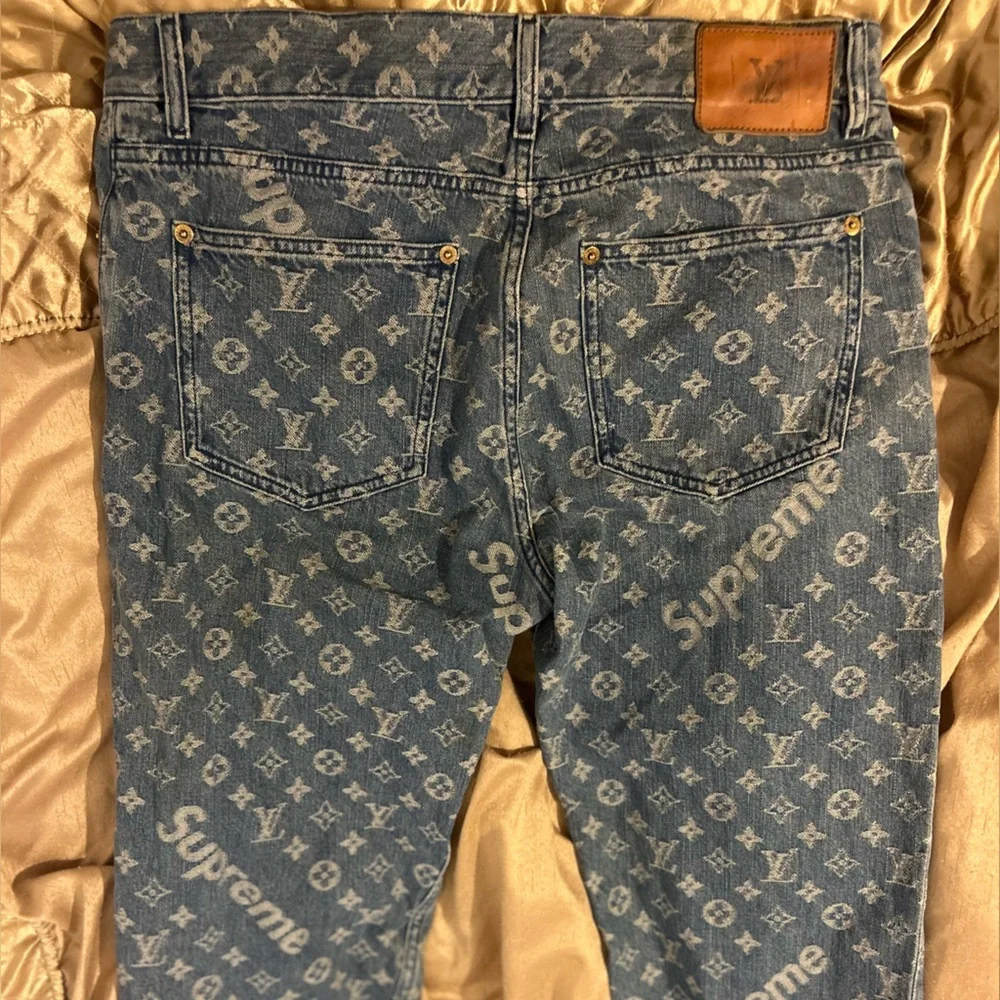 Louis Vuitton | Jeans | Louis Vuitton X Supreme Denim These Jeans